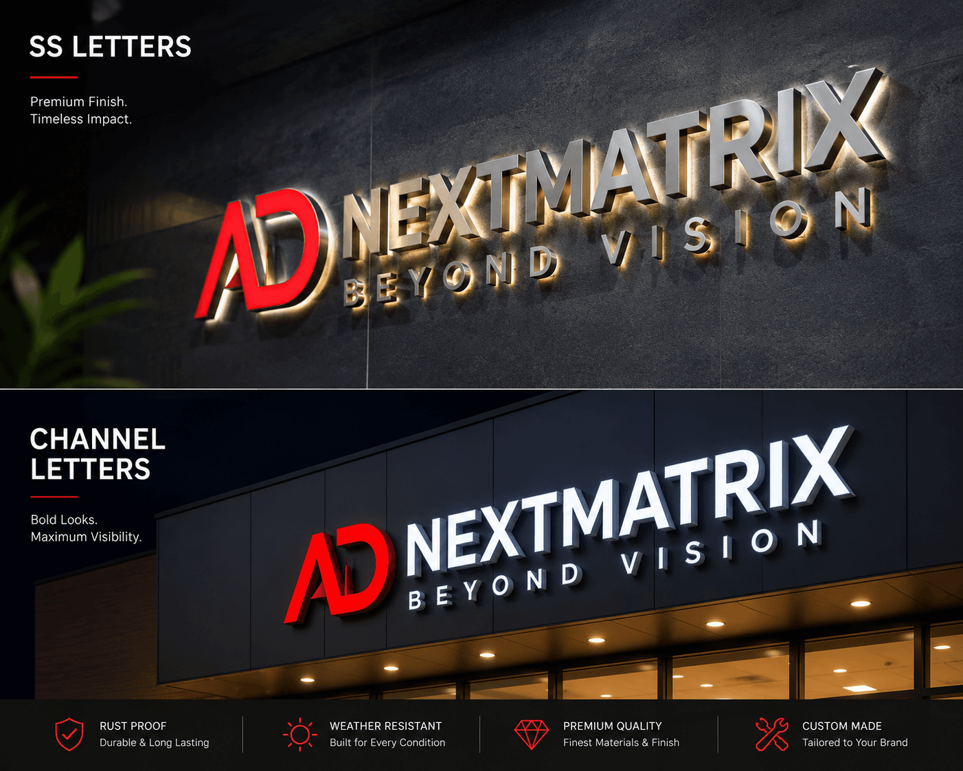 SS & Channel Letters